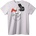 NOONEBRAND Тениска Meins? Карикатурен Джоб - 2XL, White