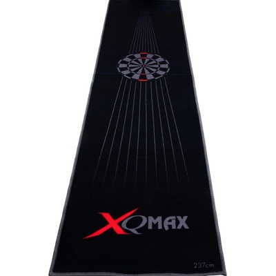 Koberec před terč XQ Max černo-červený 237 x 60 cm
