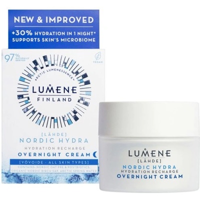 Lumene Nordic Hydra - Пребиотичен хидратиращ нощен крем 50мл