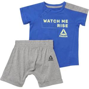 Reebok Essentials short sleeve set - Blue (Acid Blue)