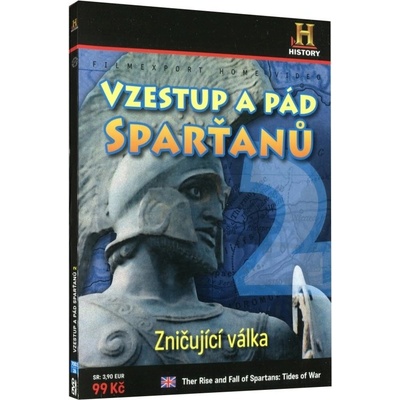 Vzestup a pád Sparťanů 2. - Zničující válka digipack DVD