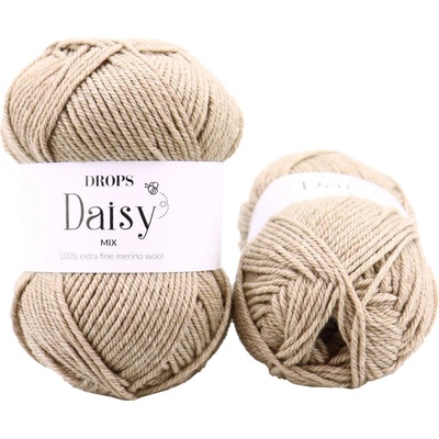 Drops Daisy mix 11 světlý nugát
