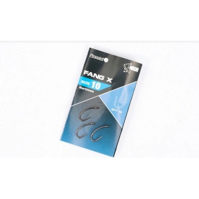 Kevin Nash Pinpoint Fang X Barbless veľ.6 10 ks