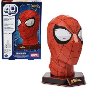 Spin Master 20146662 3D Пъзел 82 ч. Маската на Spider-Man (6069842/6070578/6070872)