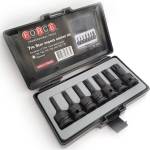 FORCE Вложки 1/2'' ударни комплект (Т30-Т70) Torx 7 части , FORCE JN10564/ 4078 (JN10564)