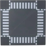 LEAN Toys Construction Board for Road Crossroad Blocks 26x26 cm