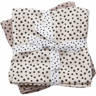 Done by Deer Mušelínové Dreamy Dots ružové 2 ks