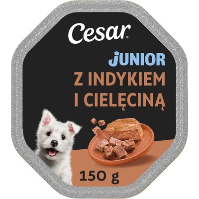 Cesar Junior Terina s morčacím a teľacím mäsom 150 g