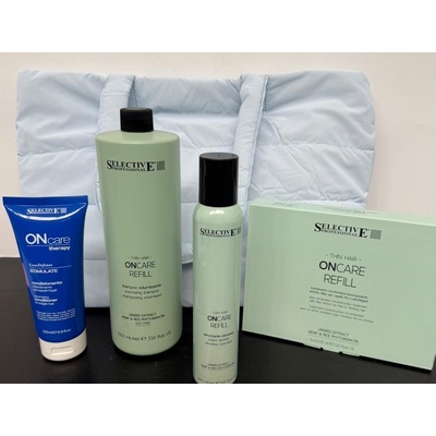 Selective Professional Selective On Care Refill - Укрепващ Комплект за Обем и Плътност + подарък