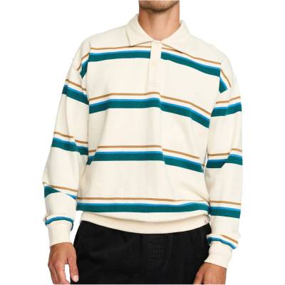 Revolution Мъжки пуловер Revolution Loose Polo Sweatshirt Jumper - Petrol (017-4446-0212)