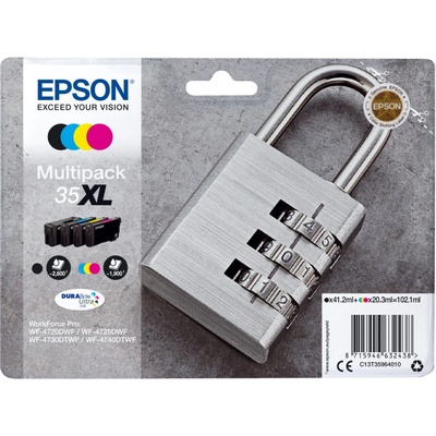 Epson Тонер Epson Tinte C13T35964010 Nr. 35XL Multipack BKCMY, 4 цвята (C13T35964010)