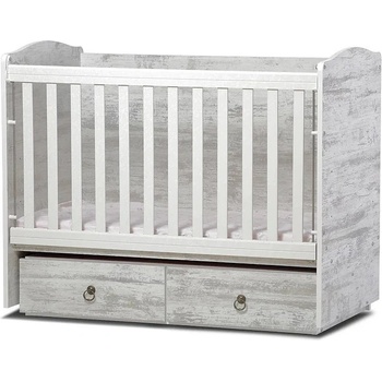 Дейзи Нов Бебешка кошара Тони 60/120 с подвижна решетка антик