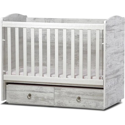 Дейзи Н Бебешка кошара Тони 60/120 с подвижна решетка антик