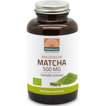 Mattisson Healthstyle Matcha, 500 mg, 60 капсули, Mattisson Healthstyle