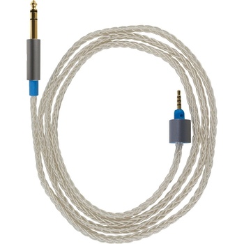 Dekoni Audio Audio Ensemble Undersplit 6.35mm Unbalanced Silver Кабел за слушалки (CBZ-HP-64-TW-3.5)