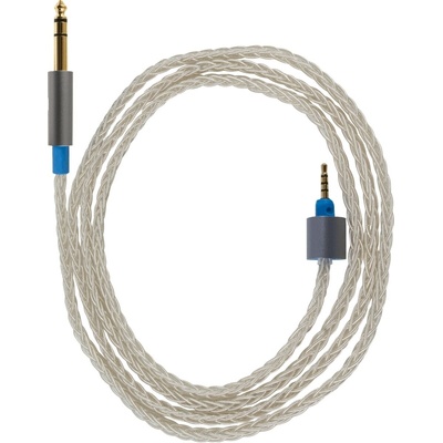 Dekoni Audio Audio Ensemble Undersplit 6.35mm Unbalanced Silver Кабел за слушалки (CBZ-HP-64-TW-3.5)