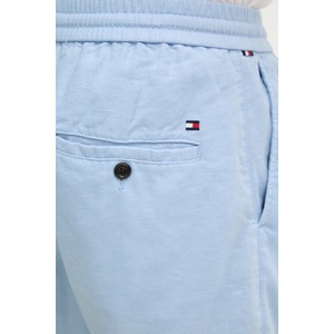 Tommy Hilfiger къс панталон мъжки с лен (MW0MW44353) - answear - 117,33 лв