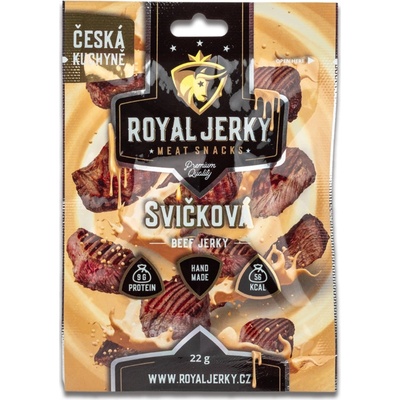 Royal Jerky Sušené Hovězí Svíčková 22 g – Zboží Dáma