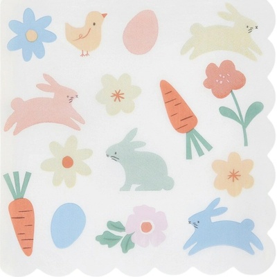 Meri Meri Papierové obrúsky Easter Icons – 16 ks
