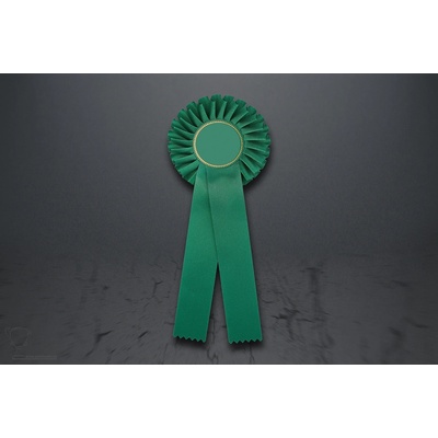 Kokarda jednořadá K1 zelená