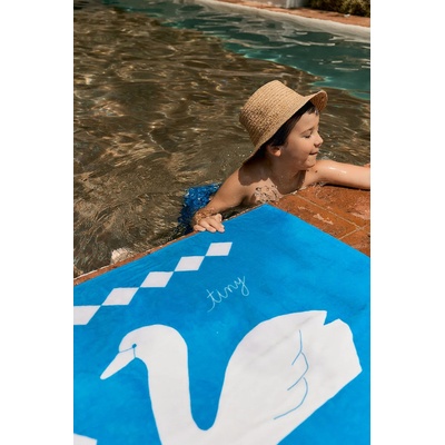Tinycottons Детска памучна кърпа Tinycottons SWANS TOWEL (SS26.570)