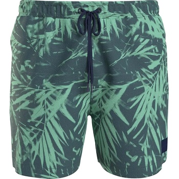 Calvin Klein Бански гащета Calvin klein KM0KM01005 swimming shorts - Green (Ck Palm Navy Tex Aop)