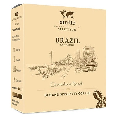 FM World AURILE SELECTION Brazil Mletá špeciálna káva 100% Arabica 125 g