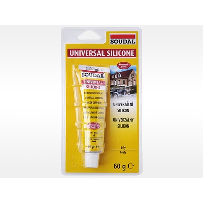 Soudal univerzální silikon 60 g transparentní