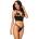 Obsessive Delishya Set 2-pcs Black L/XL