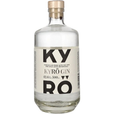 KYRÖ Gin 42,6% 0,5 l (holá láhev)