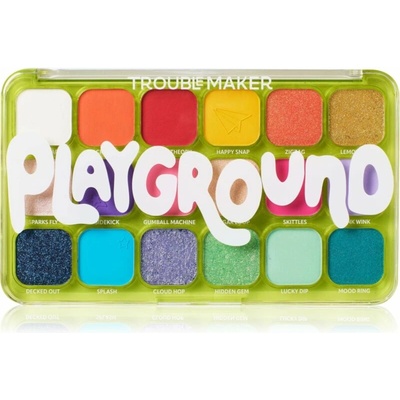 Trouble Maker Big Trouble paletka očních stínů Playground 27 g – Zboží Dáma