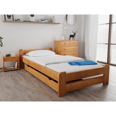 Textilomanie Emily jelša s lamelovým roštom Matrac Somnia 18 cm