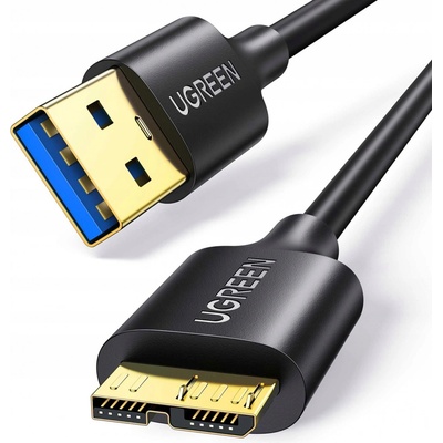Ugreen US130 USB 3.0 - micro USB 3.0, 2m, černý