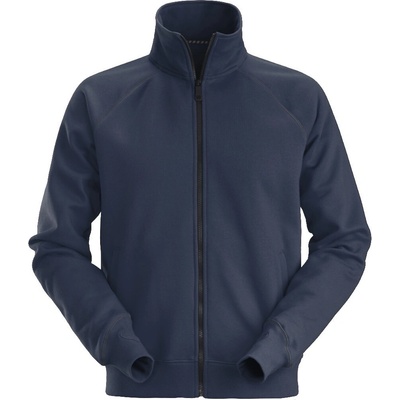 Snickers Workwear mikina na zip tmavě modrá