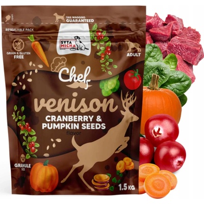 Syta Micha Chef Venison with cranberry and pumpkin seeds 1,5 kg