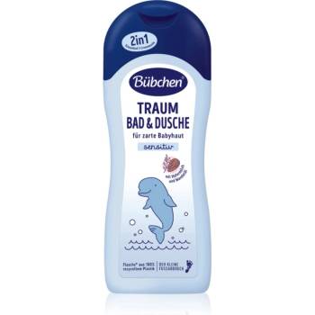 Bübchen Sensitive Good Night Bath нежна вана за лека нощ за деца от раждането им 500ml