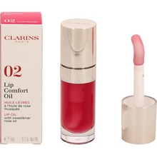 Clarins Instant Light Lip Comfort Oil Lesk na pery 02 Raspberry 7 ml