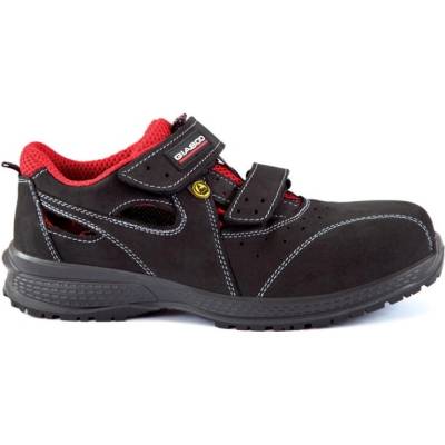 Giasco MIAMI S1P sandále Čierna-Červená