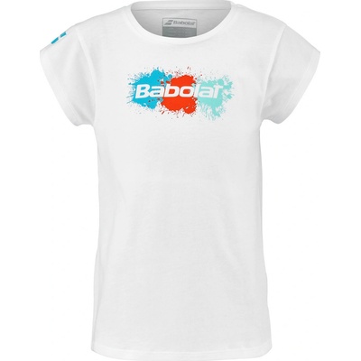 Babolat exercise cotton tee girl white