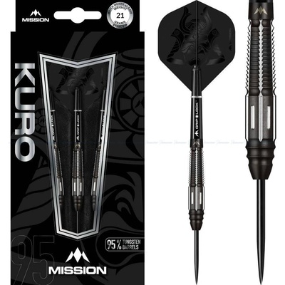 Mission steel Kuro M4 21g black 95% wolfram