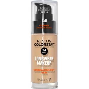 Revlon Colorstay Фон дьо тен, за мазна кожа, N150 Buff, SPF15, 30 ml - baby