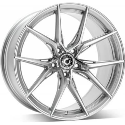 Wrath Alloy Wheels WfF-X 9,5x19 5x112 ET40 bright silver polished face