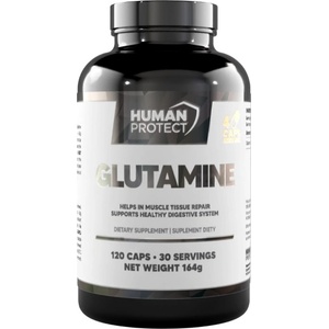 Human Protect Glutamine Capsules 1200 mg [120 капсули]