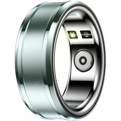 EQ Ring R3 zliatina titánu a ocele matná kovová zelená veľkosť 10