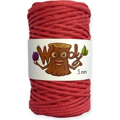 Woody Crafts Woody 3 mm – Korálová (100m)