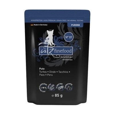 Catz finefood Purr No.117 s krůtím masom 85 g