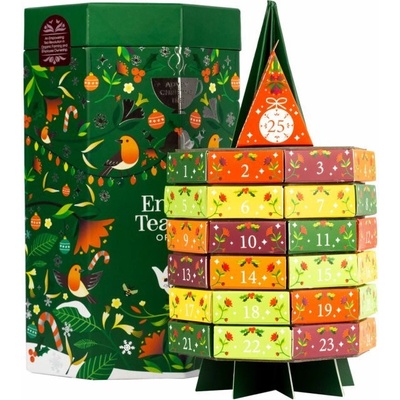 English Tea Shop BIO Adventní kalendář Strom Vánoční čaj 25 pyramidek
