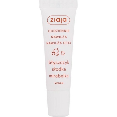 Ziaja Sweet Mirabelle Lip Gloss W Lesk na pery 12 ml