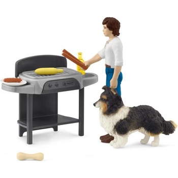 Schleich Томово барбекю със семейството и приятелите (42754)