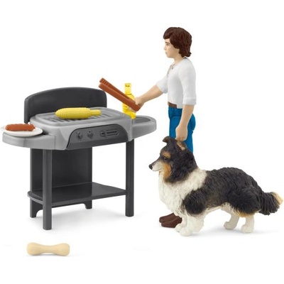 Schleich Томово барбекю със семейството и приятелите (42754)